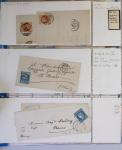 1849-1960 Ensemble de lettres certaines très intéressantes