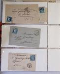 1849-1960 Ensemble de lettres certaines très intéressantes