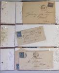 1849-1960 Ensemble de lettres certaines très intéressantes