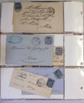 1849-1960 Ensemble de lettres certaines très intéressantes