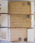 1849-1960 Ensemble de lettres certaines très intéressantes