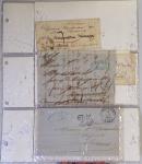1849-1960 Ensemble de lettres certaines très intéressantes