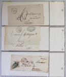 1849-1960 Ensemble de lettres certaines très intéressantes