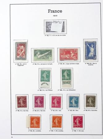 1849-2004 Collection débutant par un peu d'anciens