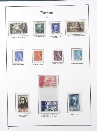 1849-2004 Collection débutant par un peu d'anciens