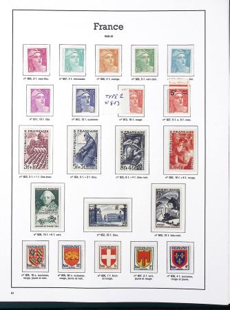 1849-2004 Collection débutant par un peu d'anciens