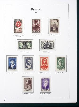 1849-2004 Collection débutant par un peu d'anciens