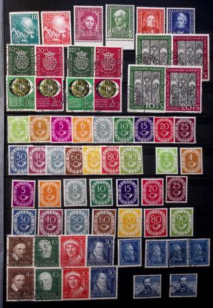 1850-1950ca Mint & used all-world selection in two