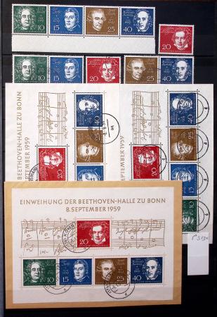 1850-1950ca Mint & used all-world selection in two