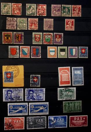 1850-1950ca Mint & used all-world selection in two