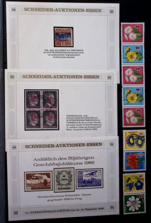 1850-1950ca Mint & used all-world selection in two