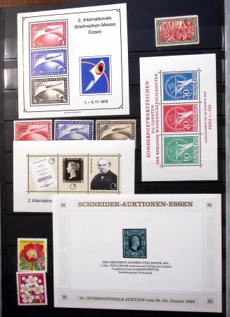 1850-1950ca Mint & used all-world selection in two