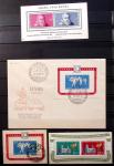 1850-1950ca Mint & used all-world selection in two