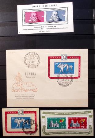 1850-1950ca Mint & used all-world selection in two