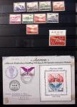 1850-1950ca Mint & used all-world selection in two