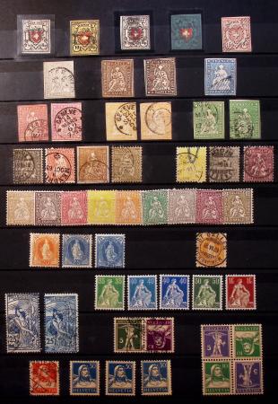 1850-1950ca Mint & used all-world selection in two