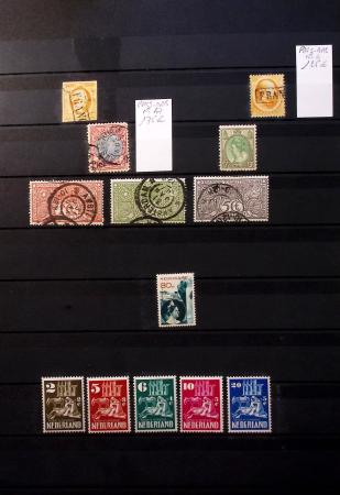1850-1950ca Mint & used all-world selection in two