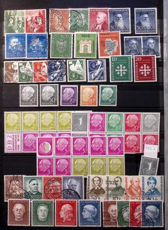 1850-1950ca Mint & used all-world selection in two