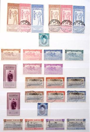 1850-1950ca Mint & used all-world selection in two