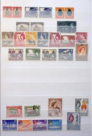 1850-1950ca Mint & used all-world selection in two