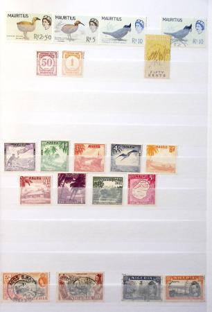 1850-1950ca Mint & used all-world selection in two