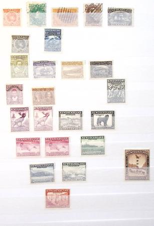 1850-1950ca Mint & used all-world selection in two