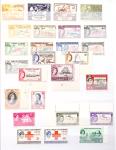 1850-1950ca Mint & used all-world selection in two