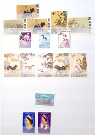 1850-1950ca Mint & used all-world selection in two