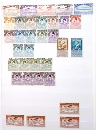 1850-1950ca Mint & used all-world selection in two
