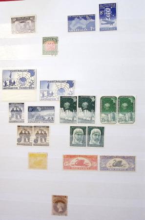 1850-1950ca Mint & used all-world selection in two