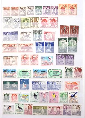 1850-1950ca Mint & used all-world selection in two
