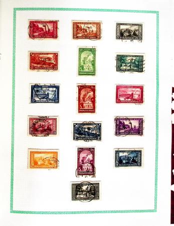 1849-1990, Collection de FRANCE obl. en un album dont