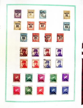 1849-1990, Collection de FRANCE obl. en un album dont