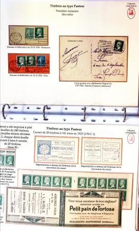 1924-1932, Etude sur la série PASTEUR en un classeur