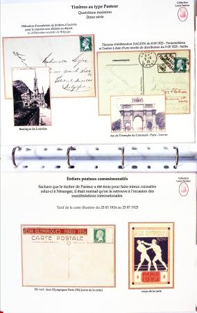 1924-1932, Etude sur la série PASTEUR en un classeur