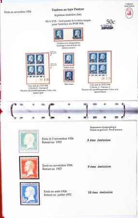 1924-1932, Etude sur la série PASTEUR en un classeur