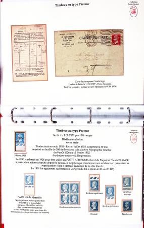 1924-1932, Etude sur la série PASTEUR en un classeur