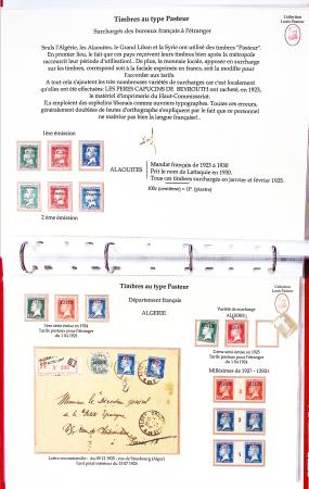 1924-1932, Etude sur la série PASTEUR en un classeur
