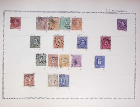 1850-1920 Old-time collection in three Maury albums