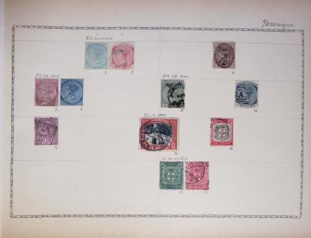 1850-1920 Old-time collection in three Maury albums