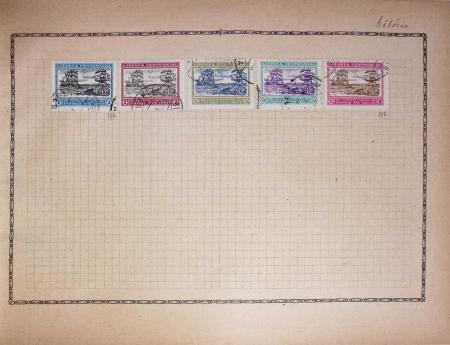 1850-1920 Old-time collection in three Maury albums