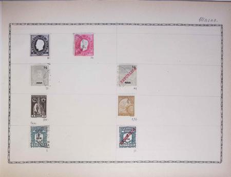 1850-1920 Old-time collection in three Maury albums