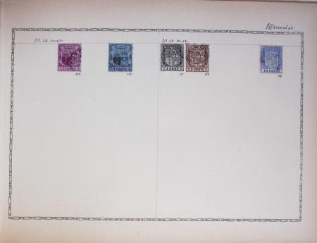 1850-1920 Old-time collection in three Maury albums