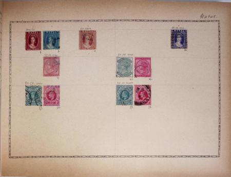 1850-1920 Old-time collection in three Maury albums