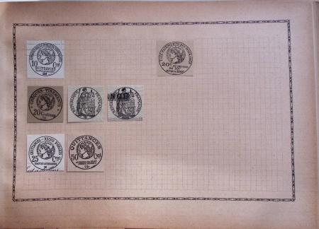 1850-1920 Old-time collection in three Maury albums