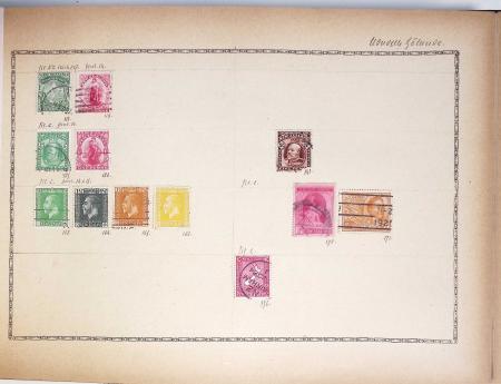 1850-1920 Old-time collection in three Maury albums