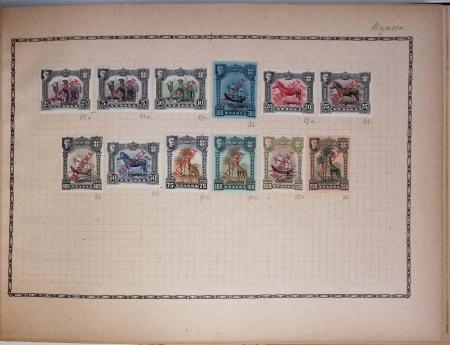 1850-1920 Old-time collection in three Maury albums