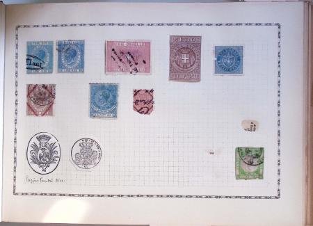 1850-1920 Old-time collection in three Maury albums