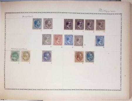 1850-1920 Old-time collection in three Maury albums