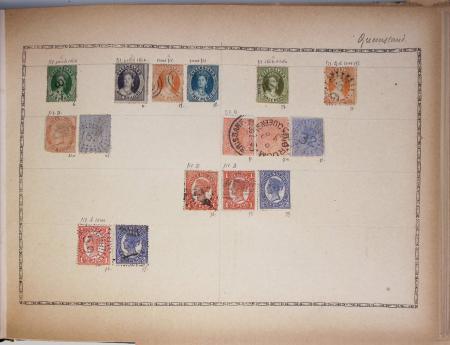1850-1920 Old-time collection in three Maury albums